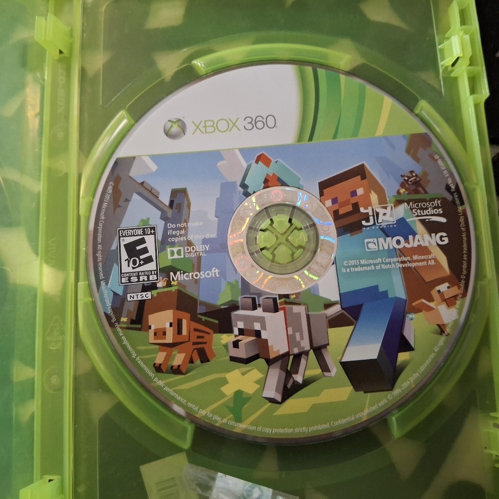 2 Minecraft for Xbox 360 And 1 XboxOne